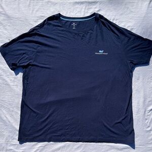 Vineyard Vines Men's Or Women's Deep Blue Short Sleeve Tee Size XXL